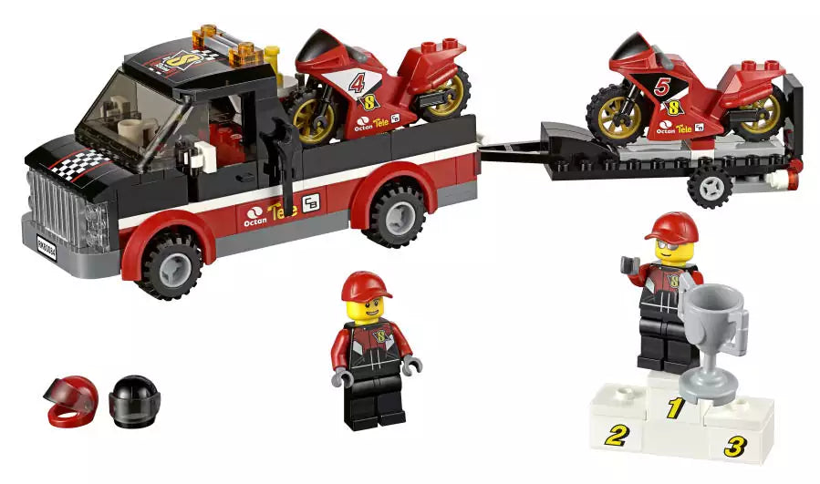 LEGO City 60084 Rennmotorrad-Transporter
