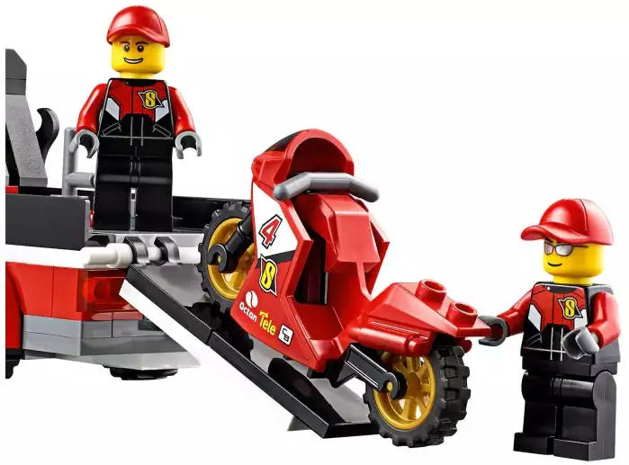 LEGO City 60084 Rennmotorrad-Transporter