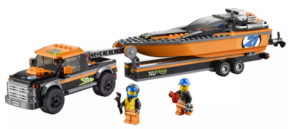 LEGO City 60085 Allradfahrzeug mit Powerboot