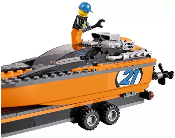 LEGO City 60085 Allradfahrzeug mit Powerboot