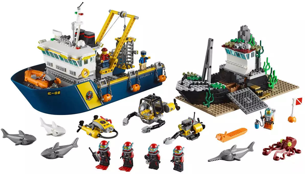 LEGO City 60095 Tiefsee-Expeditionsschiff