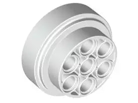 LEGO Räder und Reifen 60208 Felge/Turbine 31 x 15mm, weiß