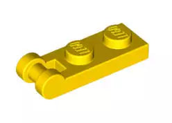 LEGO Gelenke 60478 Scharnierplatte 1x2 mit geschlossenem Griff (schmal), gelb
