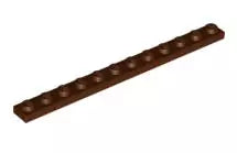 LEGO Platten 60479 Platte 1x12, rotbraun
