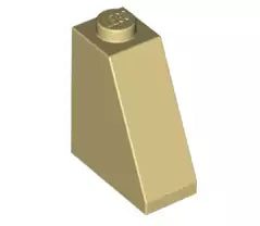 LEGO Schrägsteine 60481 Dachstein 65° 2x1x2, beige