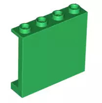 LEGO Wandelemente 60581 Paneel 1x4x3, grün