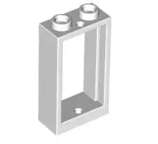 LEGO Türen und Fenster 60593 Fensterrahmen 1x2x3, weiß