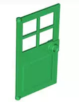 LEGO Türen und Fenster 60623 Türblatt für Rahmen 1x4x6, grün