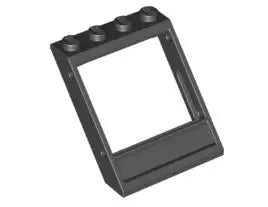 LEGO Türen und Fenster 60806 Dachfensterrahmen 4x4x3, schwarz