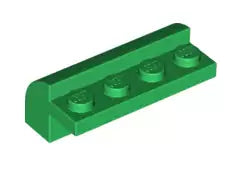 LEGO Sondersteine 6081 Bogenstein 2x4x1 1/3, grün