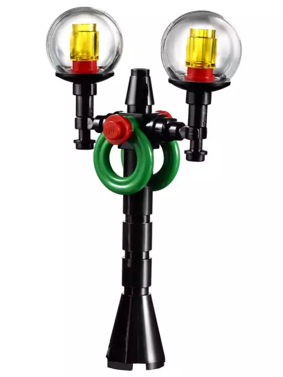 LEGO Micro-Sets 61287A-1 Straßenlaterne 2-flammig groß, schwarz