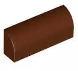LEGO Sondersteine 6191 Bogenstein 1x4x1 1/3, rotbraun