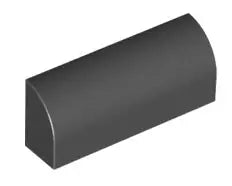 LEGO Sondersteine 6191 Bogenstein 1x4x1 1/3, schwarz