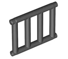 LEGO Gitter 62113 Gitter 1x4x3, schwarz