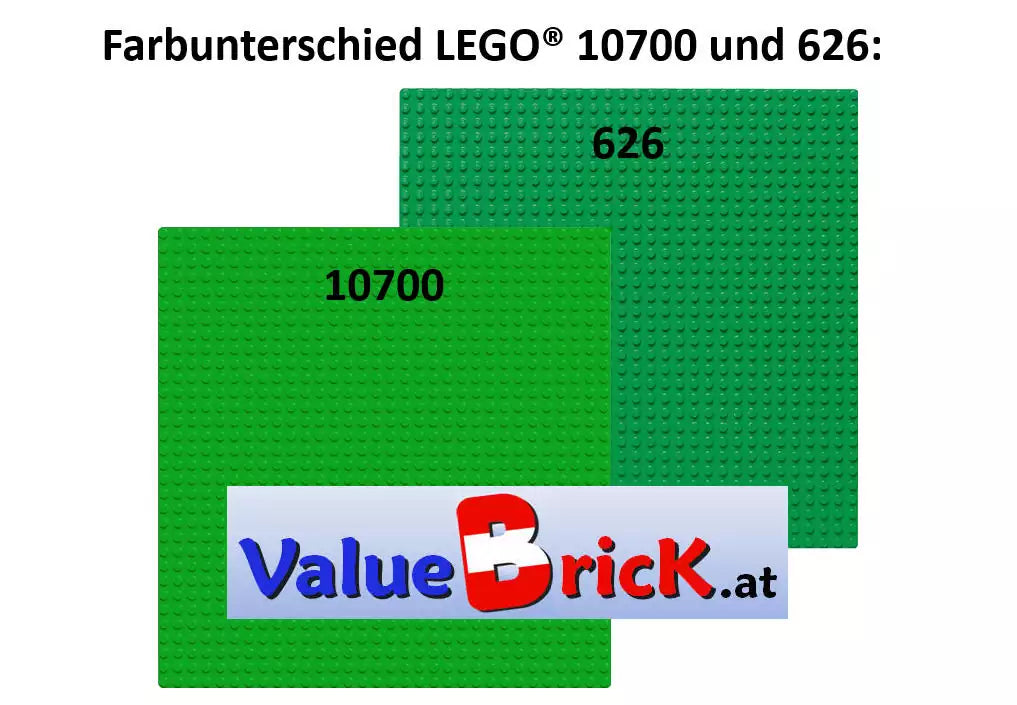 farbe unterschied lego 626 und 10700