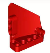 LEGO Technic 64394 Paneel #13A (5x7), rot
