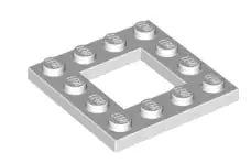 LEGO Sonderplatten 64799 Platte 4x4 mit Ausschnitt, weiß