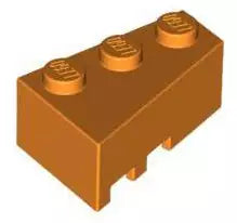 LEGO Sondersteine 6564 Keilstein 2x3 rechts, orange