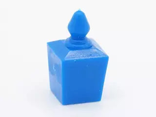 LEGO Behälter 6932b Parfum Fläschchen (quadratisch), blau