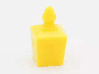 LEGO Behälter 6932b Parfum Fläschchen (quadratisch), gelb