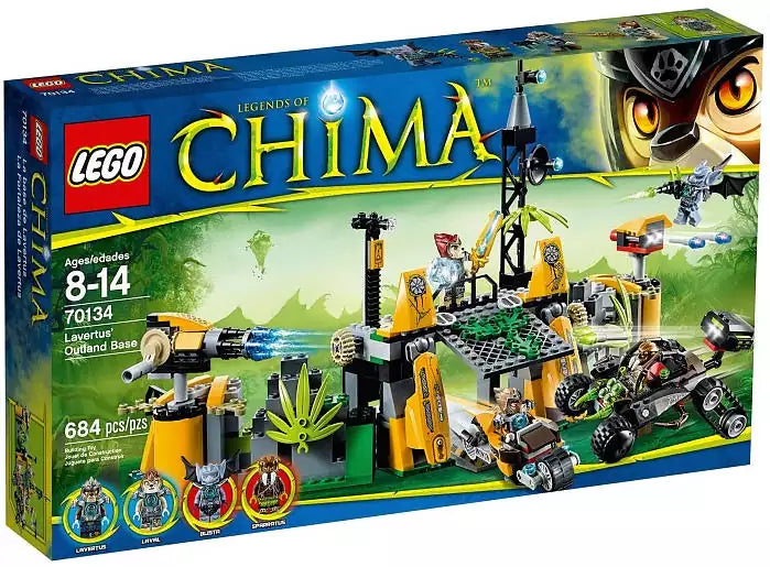 LEGO Legends of Chima 70134 Lavertus Lagerversteck