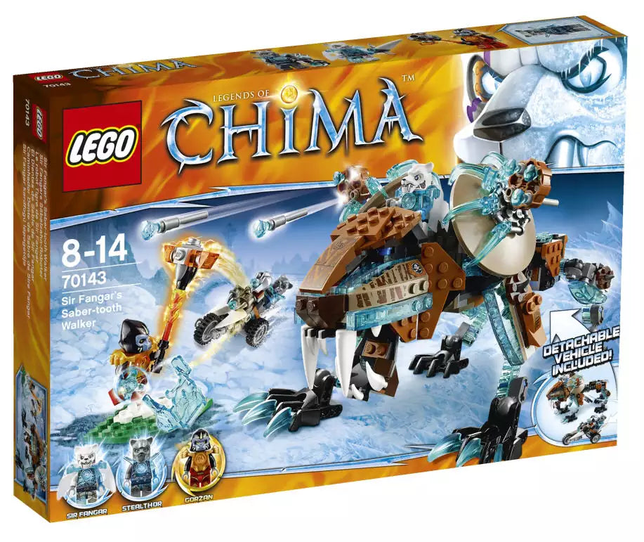 LEGO Legends of Chima 70143 Sir Fangars Eis-Roboter