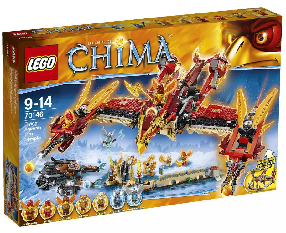 LEGO Legends of Chima 70146 Phoenix Fliegender Feuertempel
