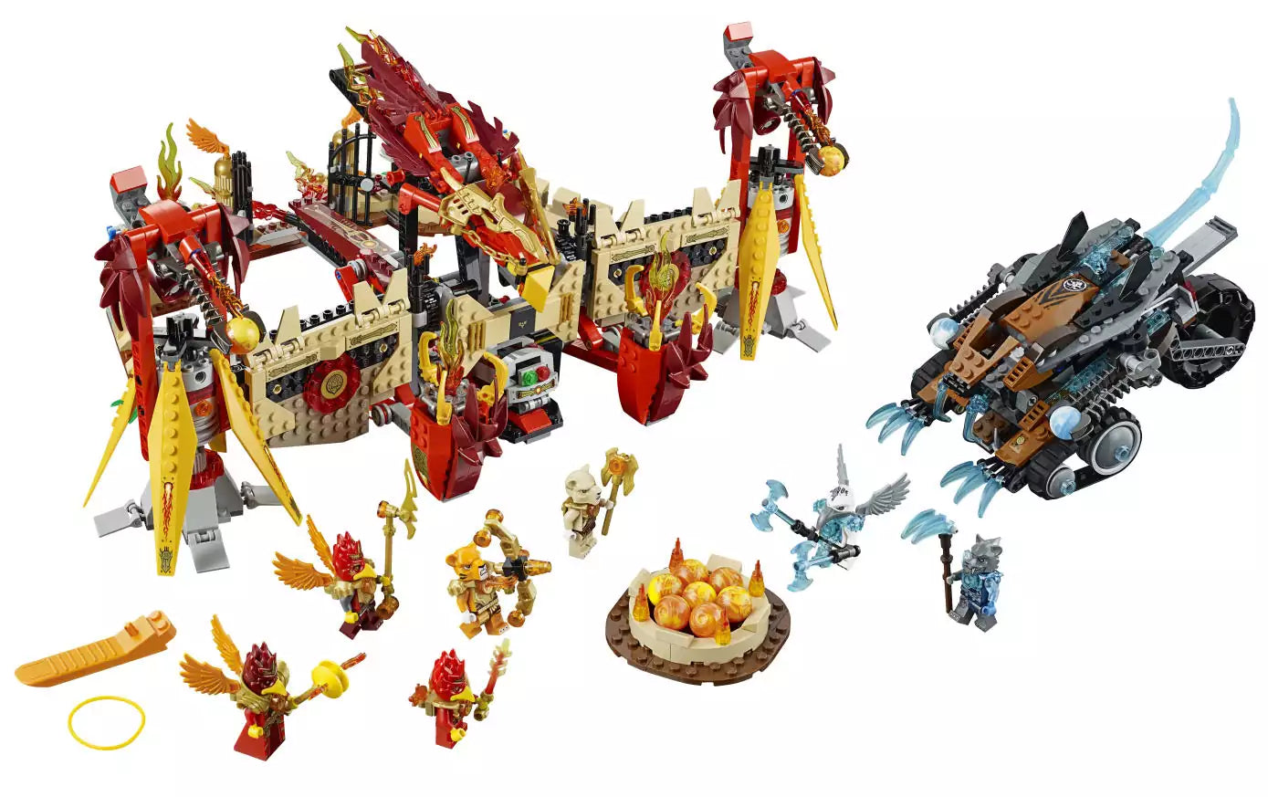LEGO Legends of Chima 70146 Phoenix Fliegender Feuertempel