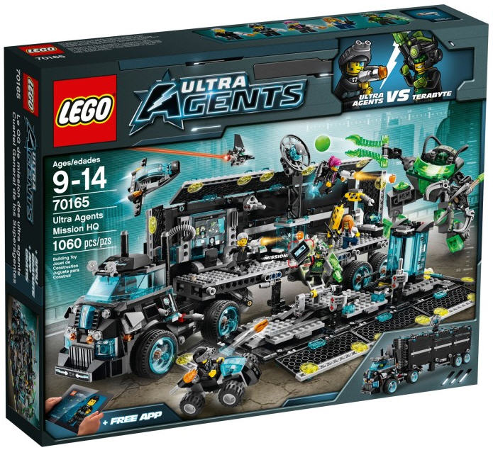 LEGO Ultra Agents 70165 Ultra-Agenten-Hauptquartier