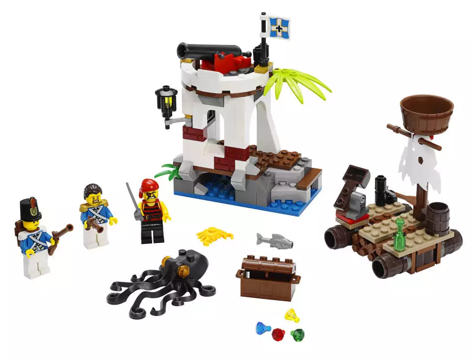 LEGO Pirates 70410 Soldaten-Wachposten mit Piratenfloß