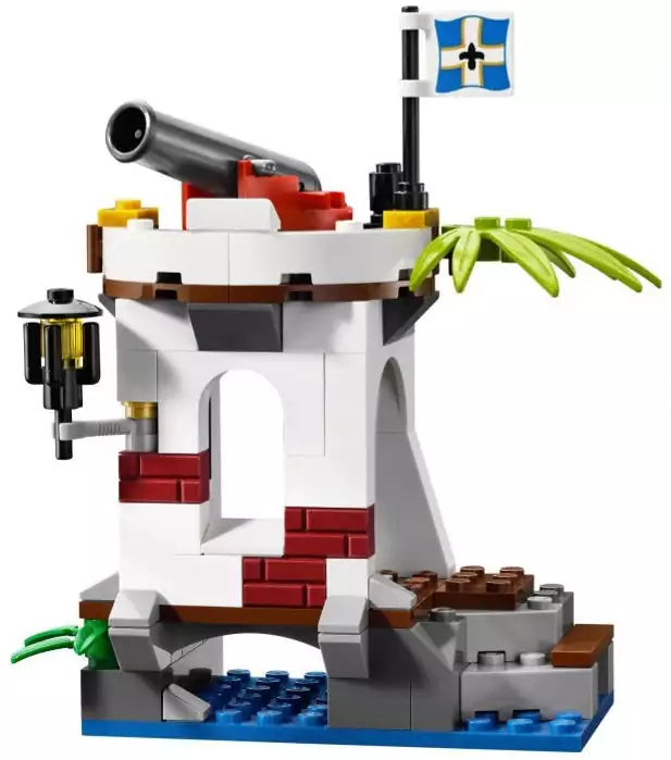 LEGO Pirates 70410 Soldaten-Wachposten mit Piratenfloß