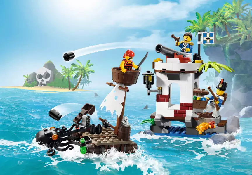 LEGO Pirates 70410 Soldaten-Wachposten mit Piratenfloß