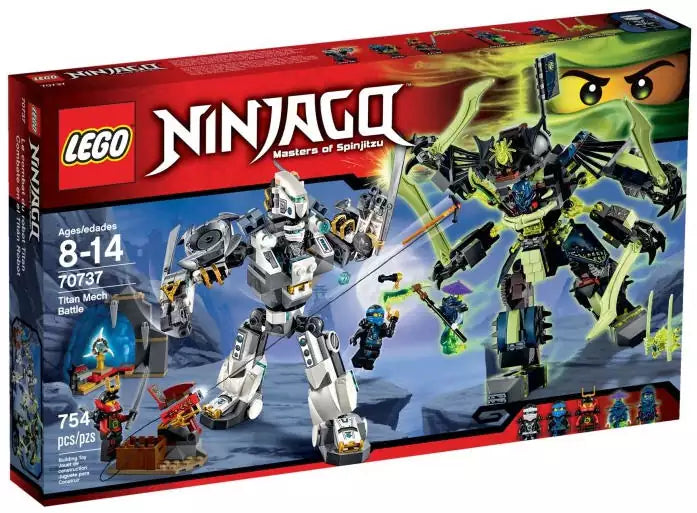 LEGO Ninjago 70737 Titanroboter gegen Mech-enstein