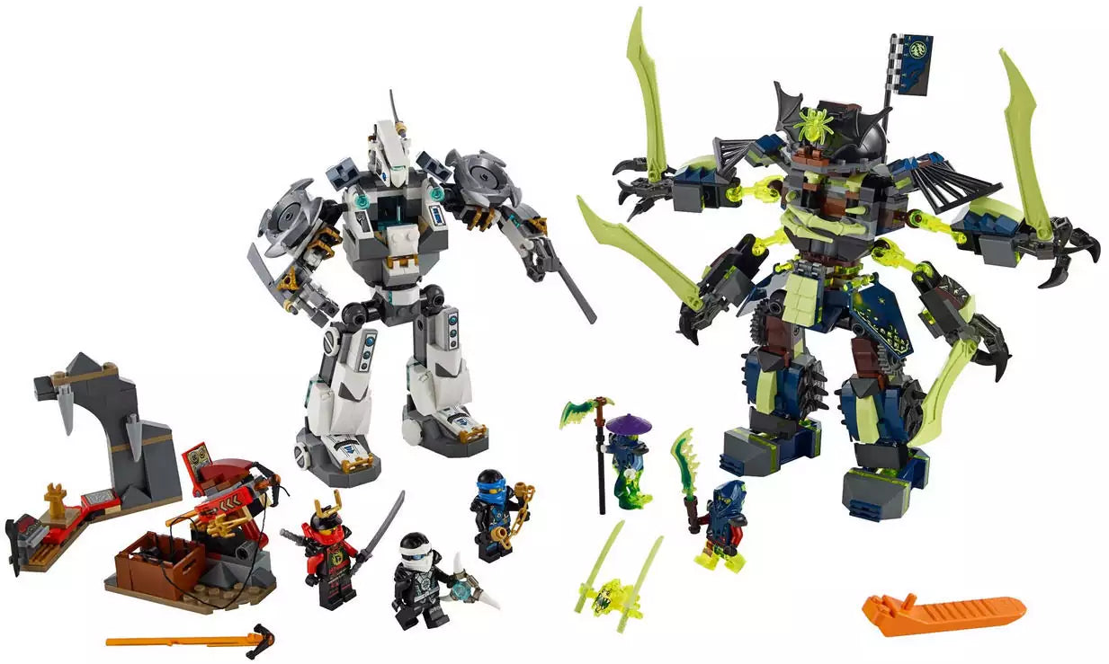LEGO Ninjago 70737 Titanroboter gegen Mech-enstein