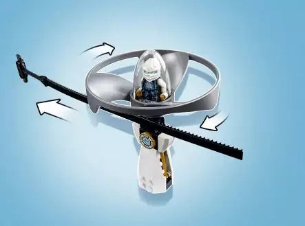 LEGO Ninjago 70742 Airjitzu Zane Flieger