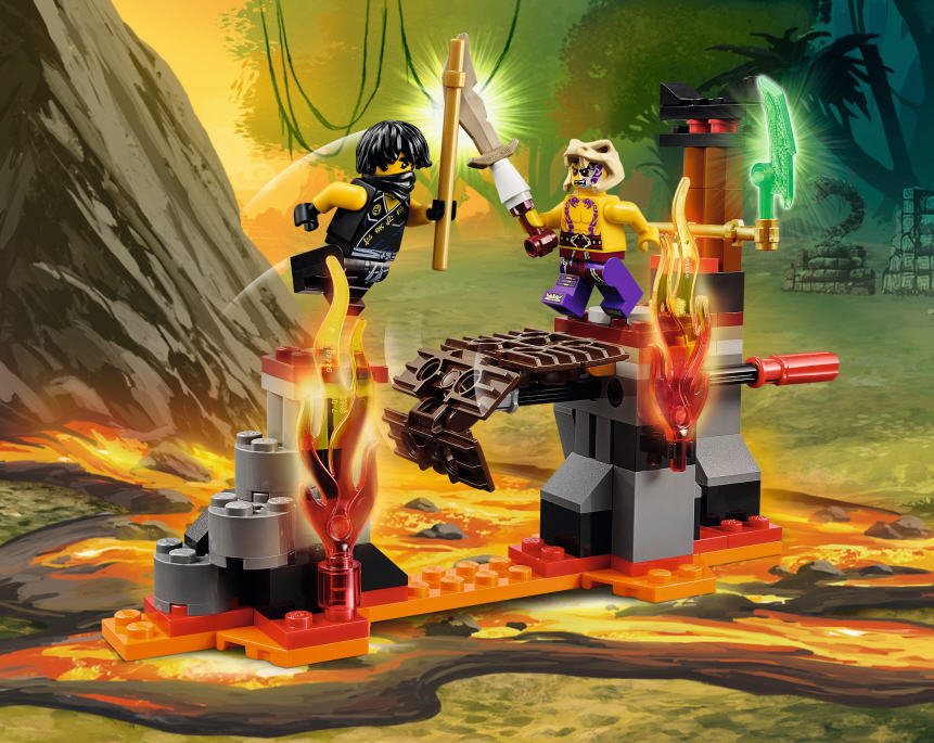 LEGO Ninjago 70753 Lava Fälle
