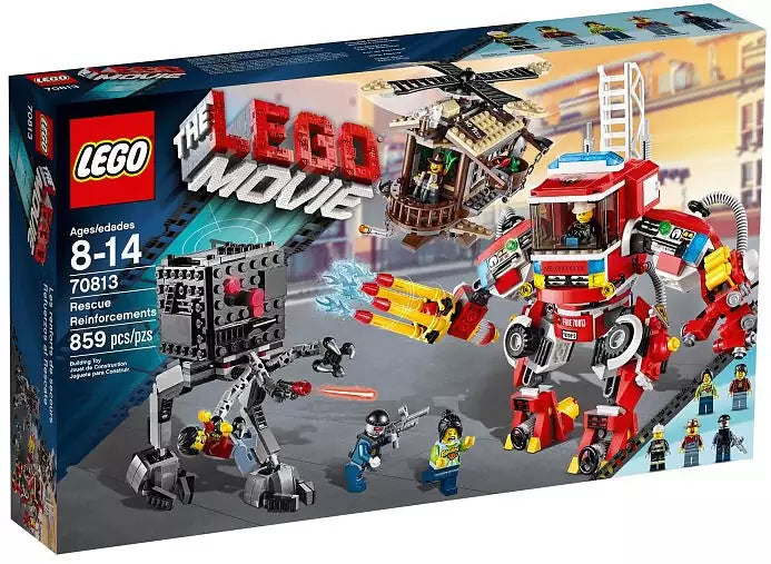 LEGO Movie 70813 Windmühle und Feuerwehr-Roboter Verstärkung