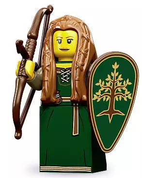 LEGO Minifiguren Serie 9 71000-04 Waldläuferin