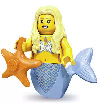 LEGO Minifiguren Serie 9 71000-06 Meerjungfrau