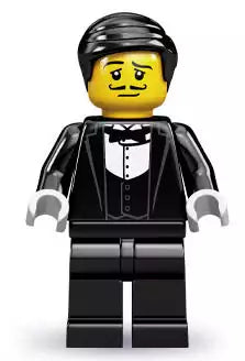 LEGO Minifiguren Serie 9 71000-09 Kellner