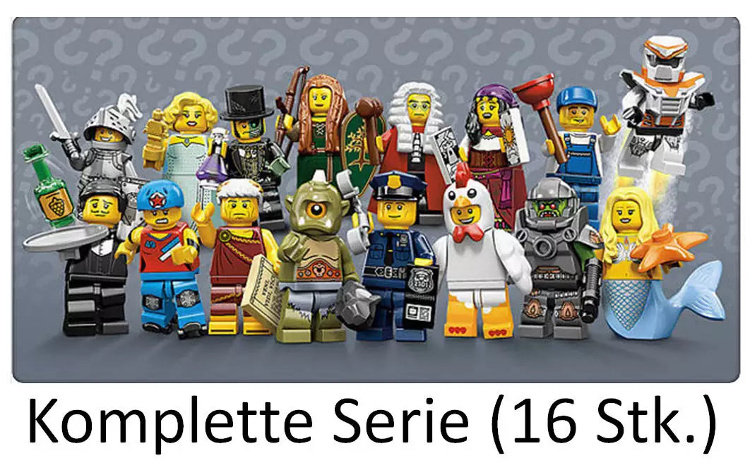 LEGO Minifiguren Serie 9 71000 Alle 16 Minifiguren