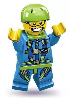 LEGO Minifiguren Serie 10  71001-13 Fallschirmspringer