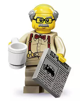 LEGO Minifiguren Serie 10  71001-07 Großvater