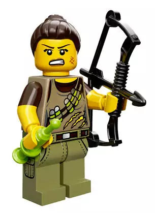 LEGO Minifiguren Serie 12 71007-10 Dino Jägerin