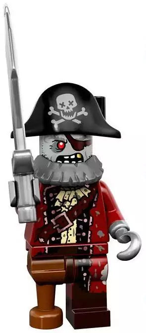 LEGO Minifiguren Serie 14 71010-02 Zombie-Pirat