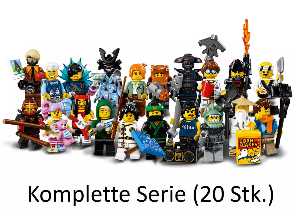 LEGO Ninjago Movie Minifiguren 71019 Alle 20 Minifiguren