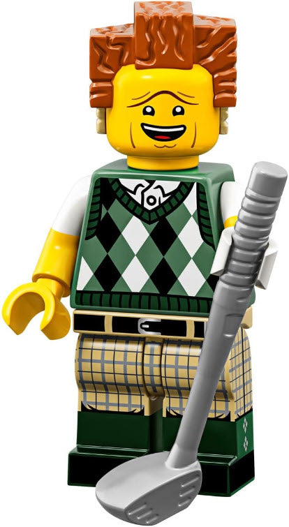 LEGO MOVIE 2 Minifiguren 71023-14 golfspielender Präsident Business