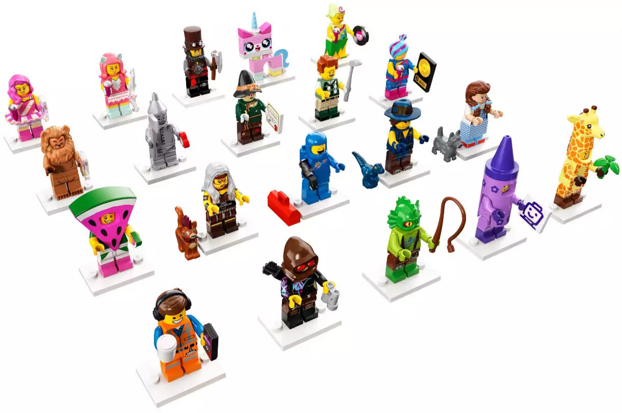 LEGO MOVIE 2 Minifiguren 71023 Alle 20 Minifiguren