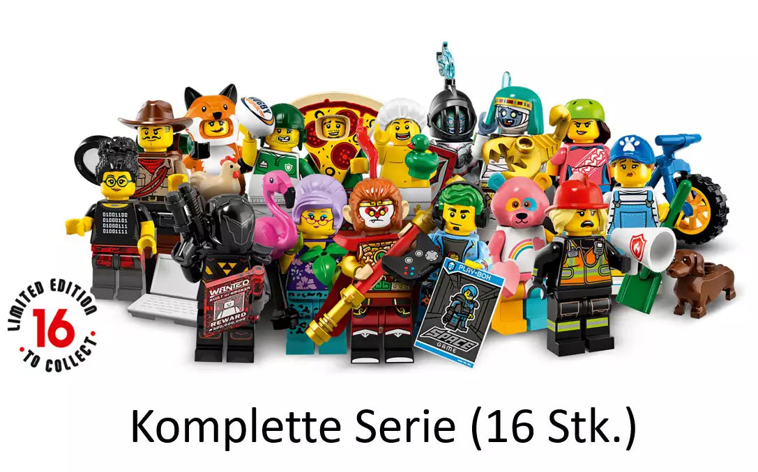 LEGO Minifiguren Serie 19 71025 Satz von 16 Minifiguren