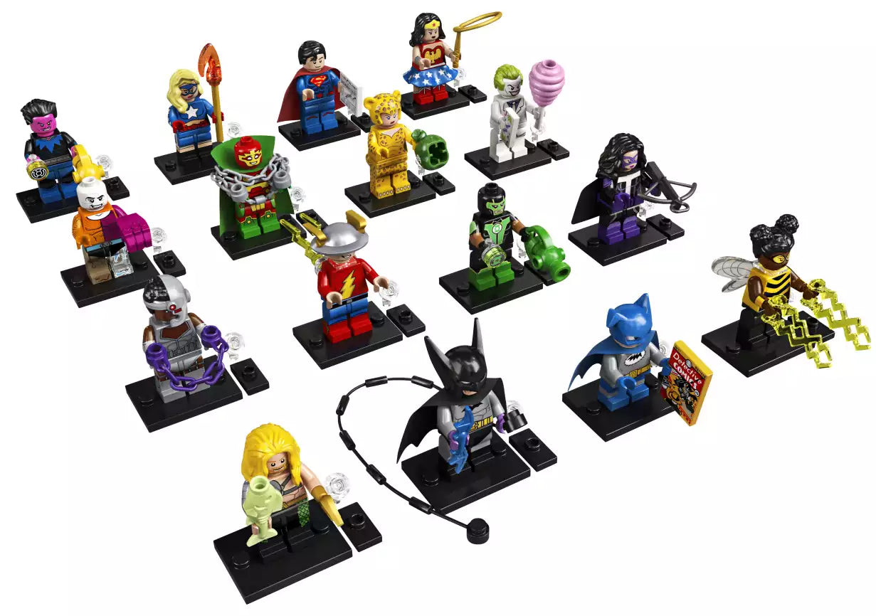 Inhalt: LEGO DC Super Heroes Minifiguren 71026 Satz von 16 Minifiguren